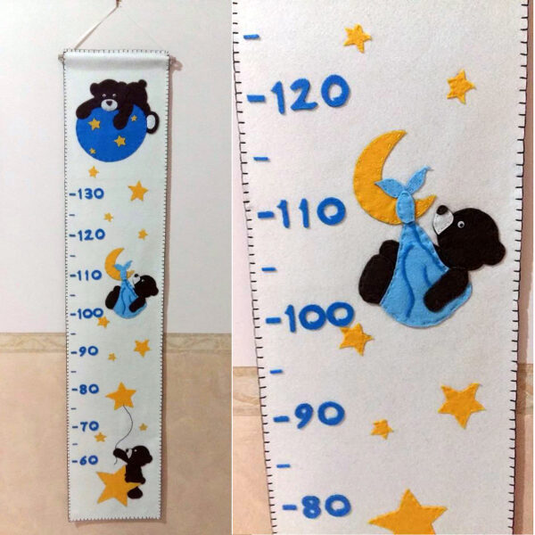 Metro altezza bambini Orsetti in pannolenci