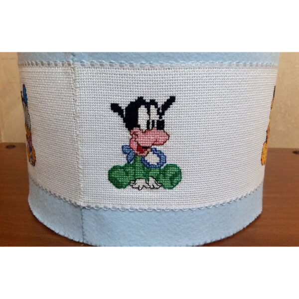Cestino annuncio nascita con Baby Disney in feltro - immagine 4